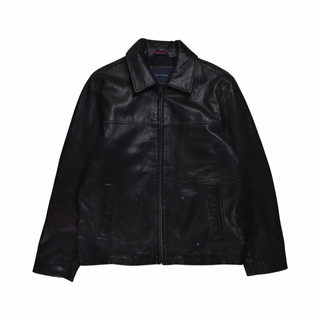 Vintage tommy 2024 hilfiger leather jacket